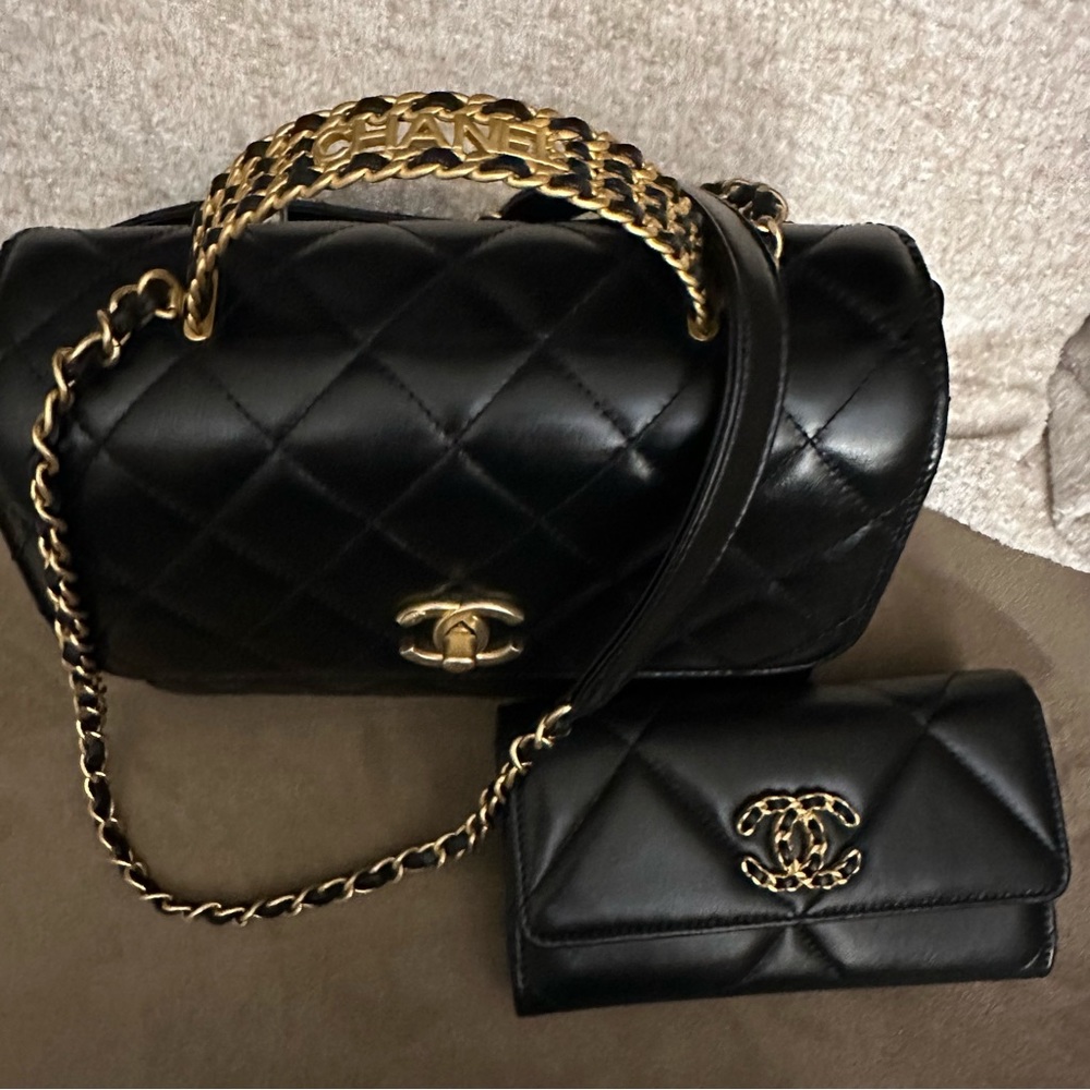 Chanel handbag & wallet